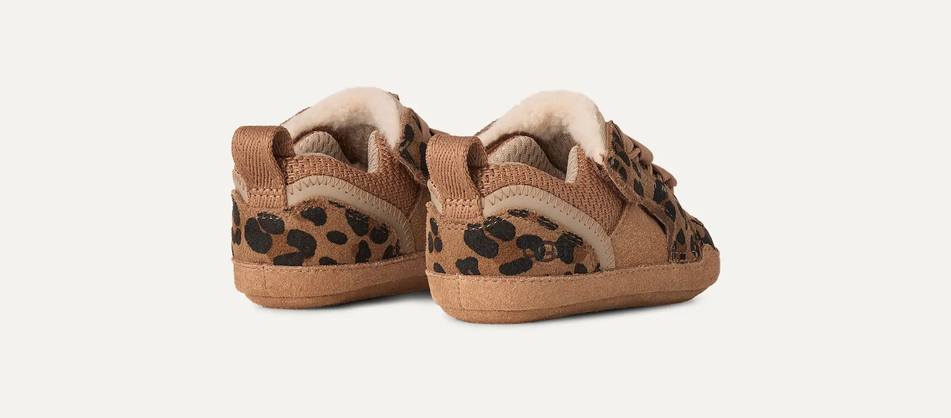 UGG Baby Lowmel Spotted Sneaker for Kids Tan