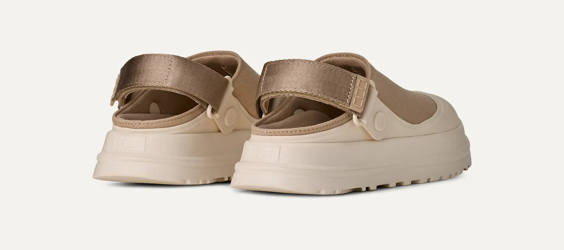 UGG GoldenGlow Canvas Clog for Women Mustard Seed