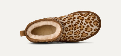 UGG Classic Ultra Mini Plains Boot for Women Felicity Leopard Jasmine