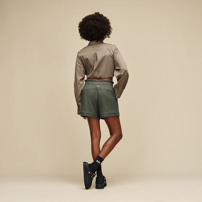 UGG Frynn Short for Women Green Grey