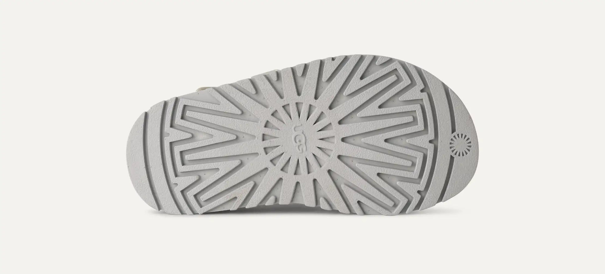 UGG GoldenGlow Glossy Sparkles Sandal for Kids Silver