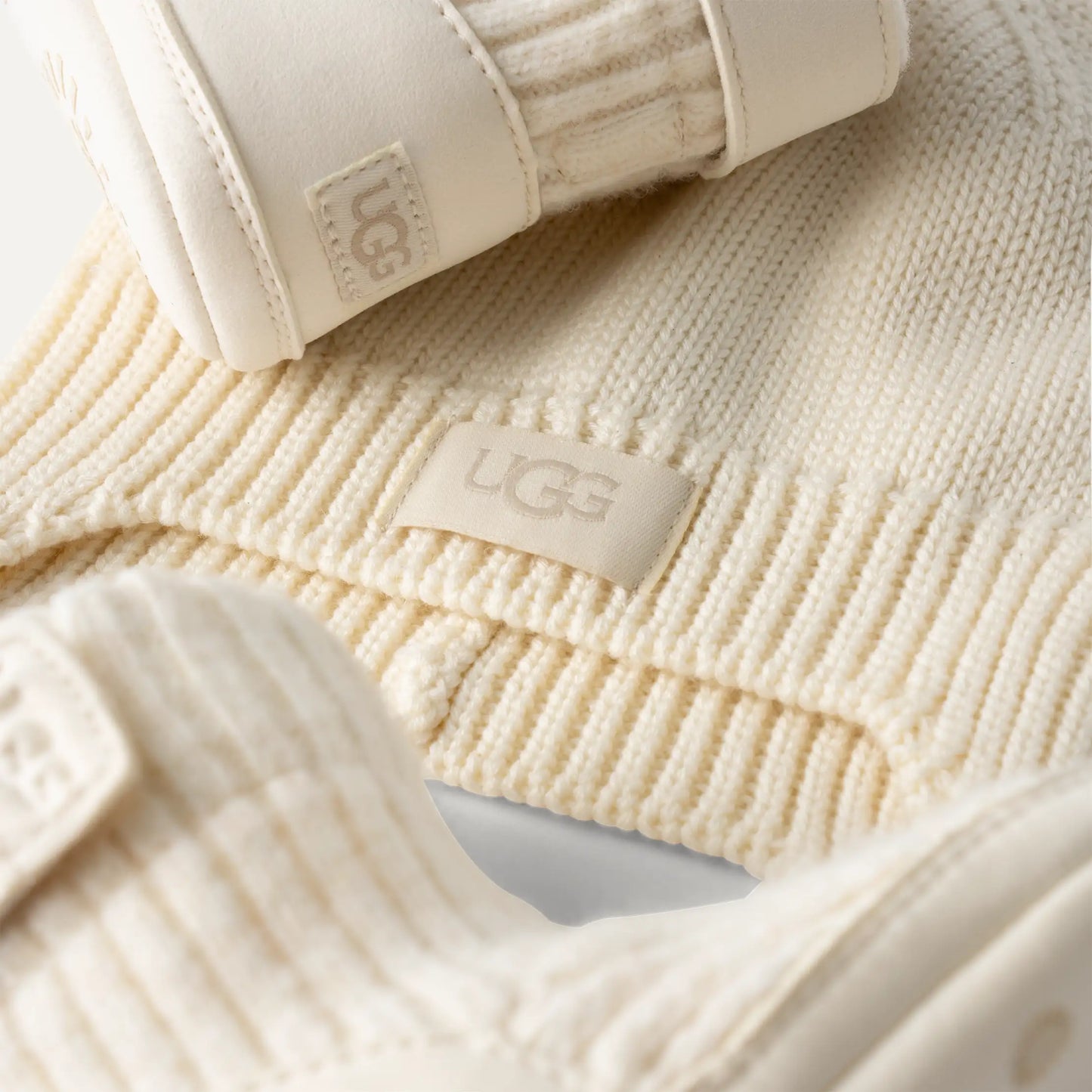 UGG Skylar and UGG Beanie for Babies Cream