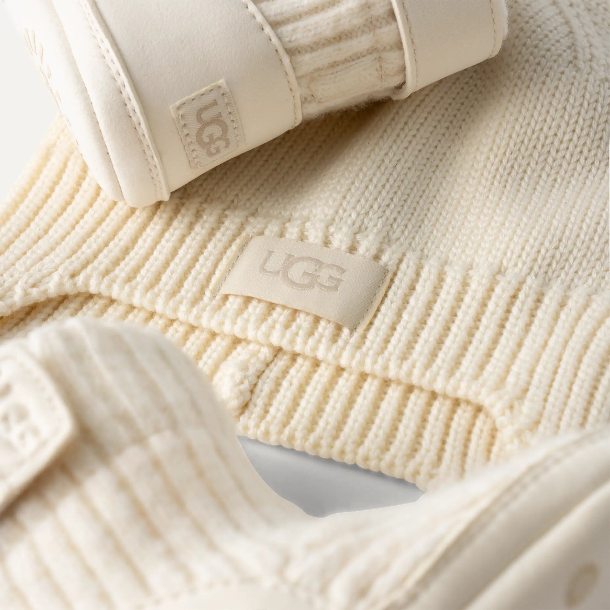 UGG Skylar and UGG Beanie for Babies Cream