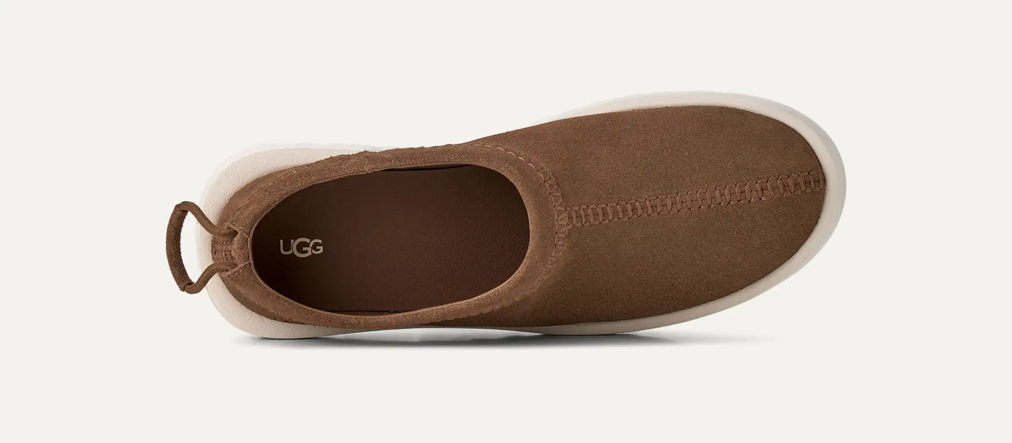 UGG Tasman Unlined Suede Slip-On for Men Dark Chestnut