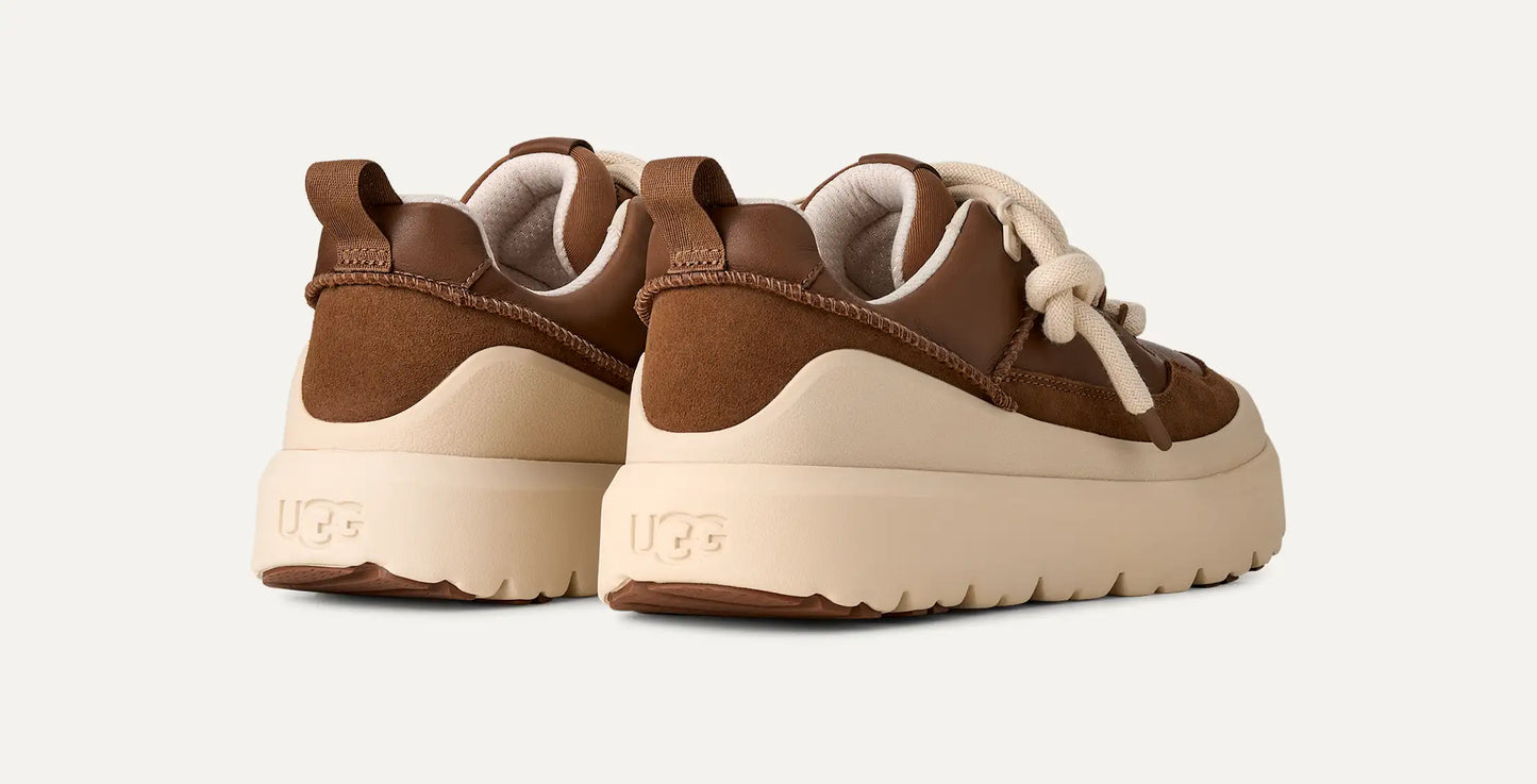 UGG Heritage Utility Sneaker for Men Dark Chestnut / Whitecap