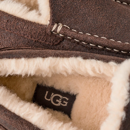 UGG Ascot Leather Distressed for Men Dusted Cocoa