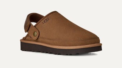 UGG Goldencoast Clog II Nubuck for Men Dark Chestnut