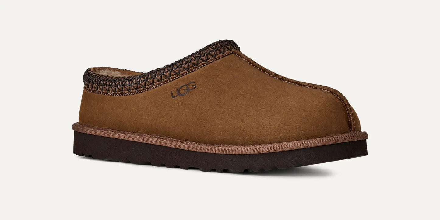 UGG Tasman II Nubuck Slip-On for Men Dark Chestnut