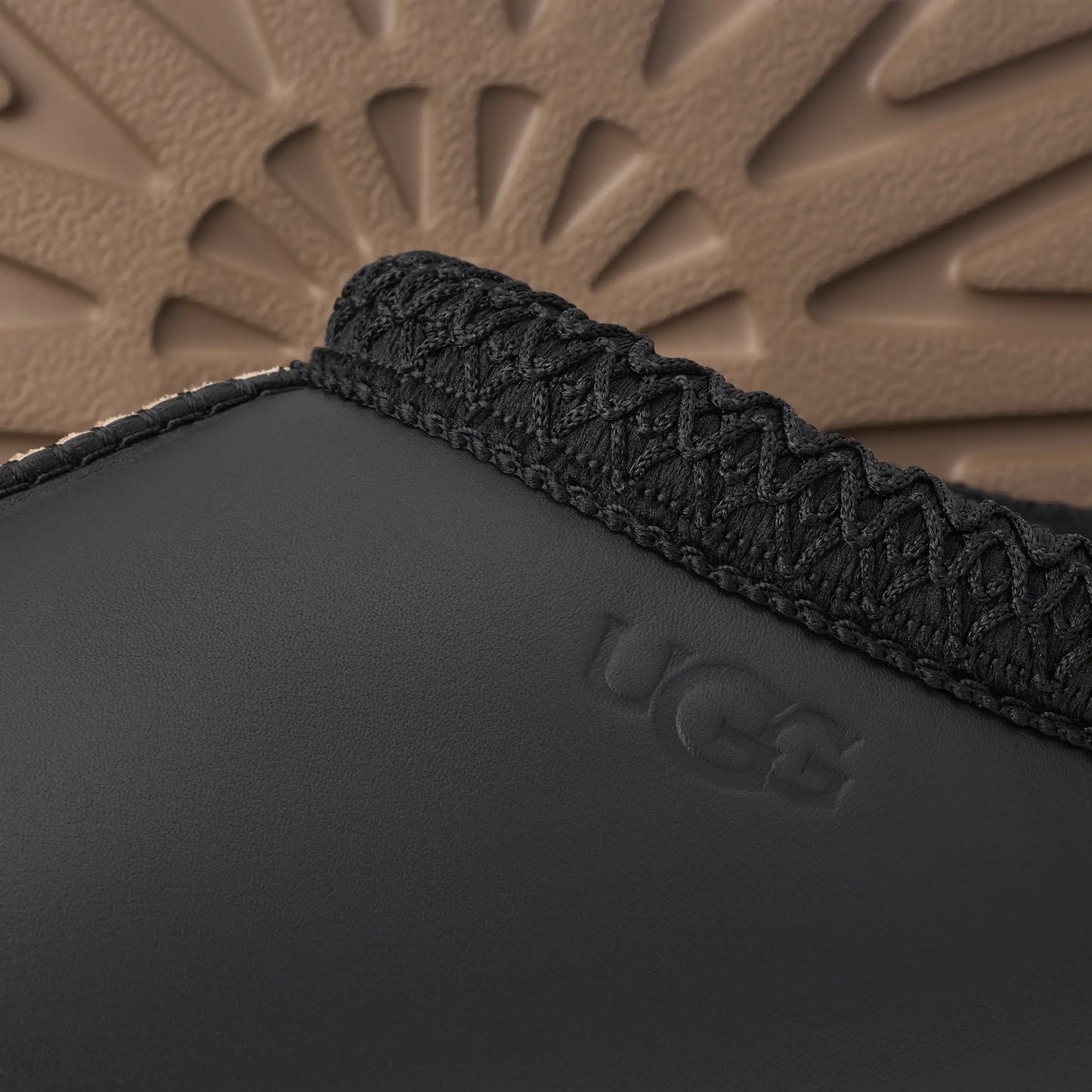 UGG Tasman Contrast Slipper for Men Black / Amphora