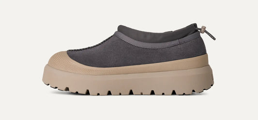 UGG Tasman Weather Hybrid Slipper for Men Obsidian / Cobble Grey
