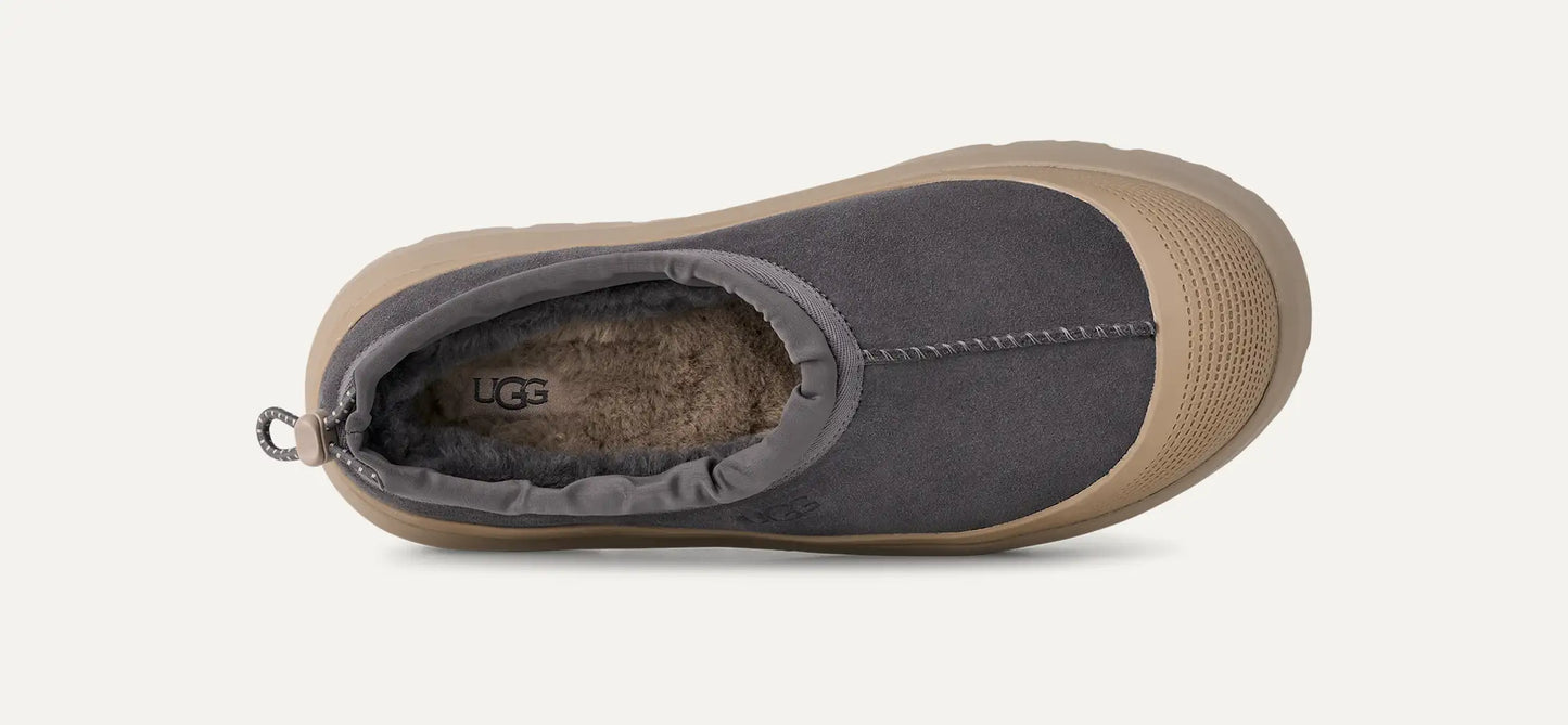 UGG Tasman Weather Hybrid Slipper for Men Obsidian / Cobble Grey
