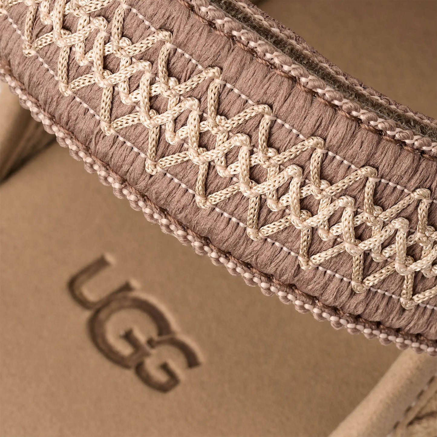 UGG Goldencoast UGGbraid Clog for Men Mustard Seed
