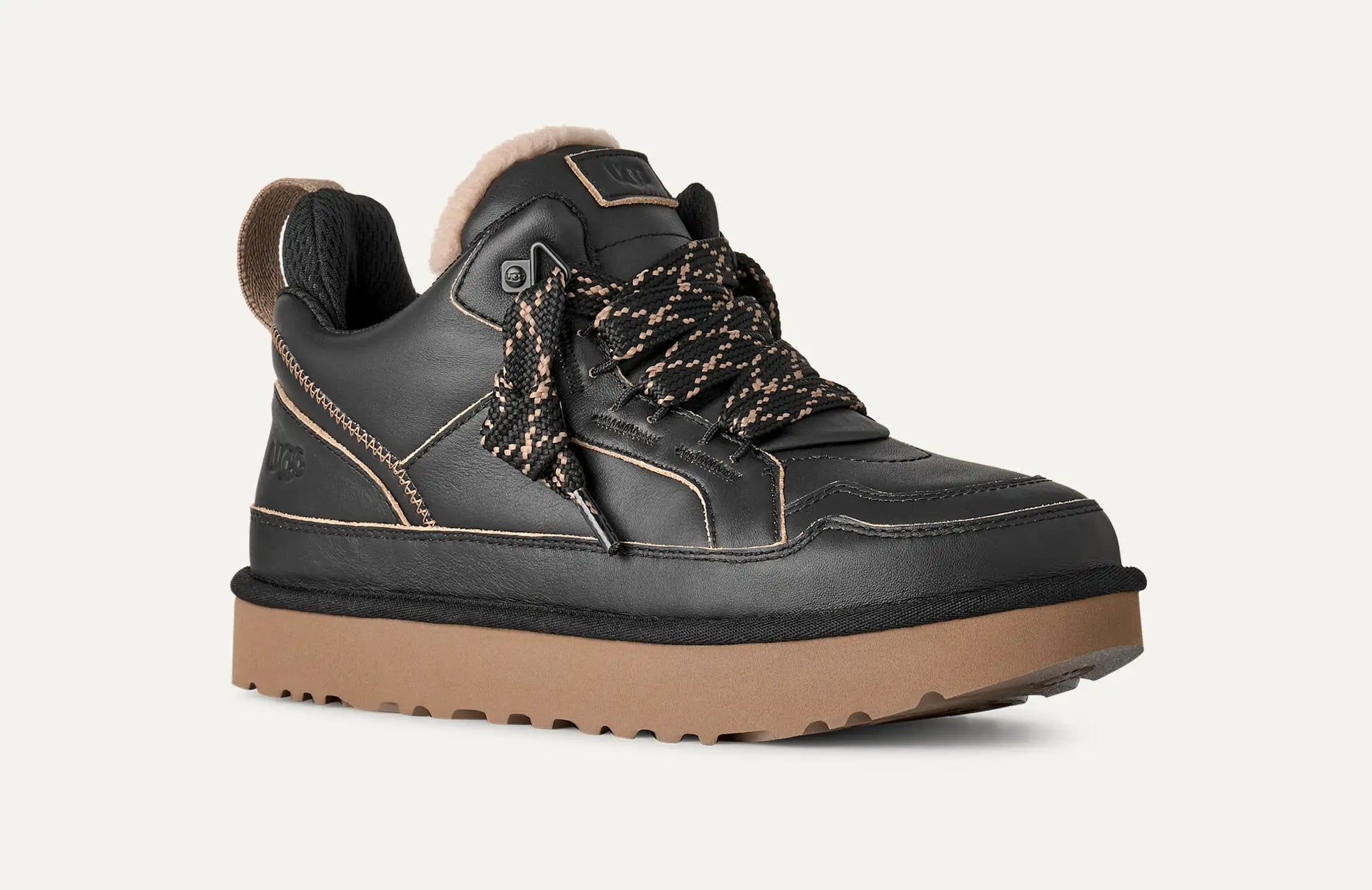 UGG Lowmel Contrast Sneaker for Men Black / Amphora