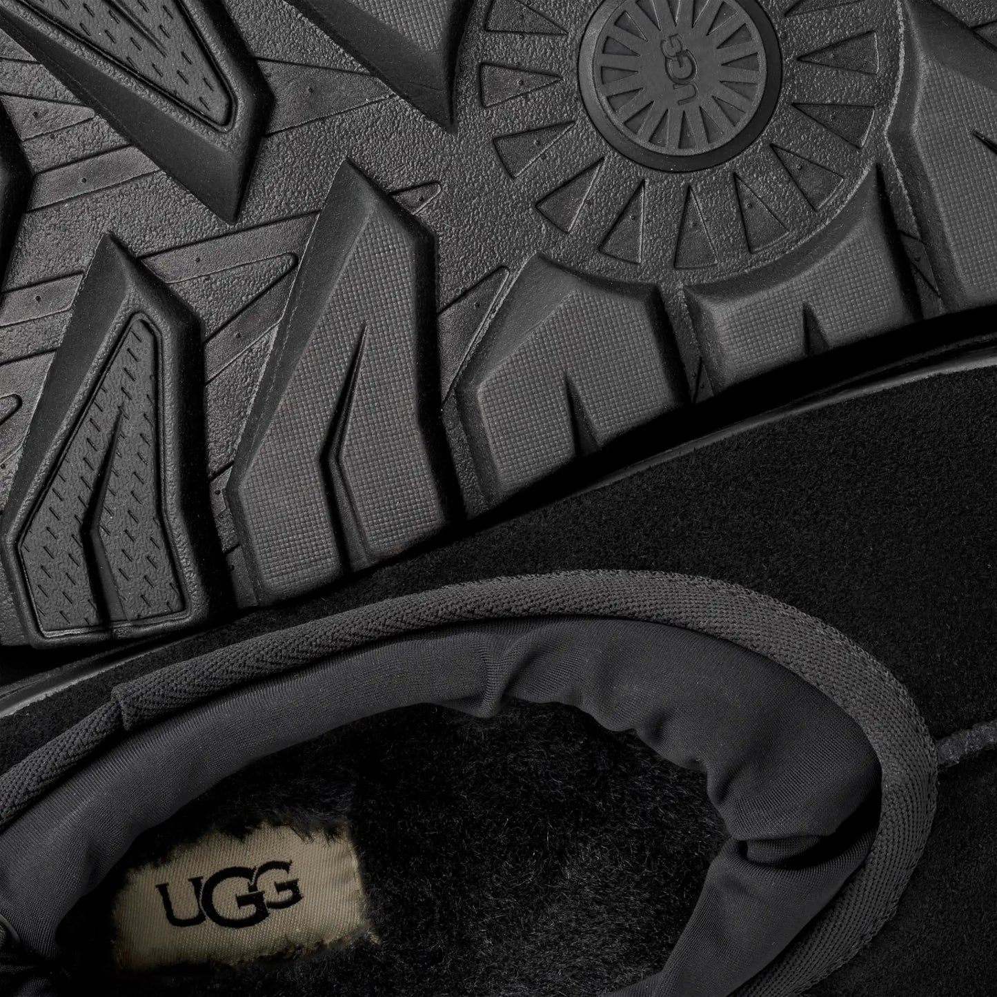 UGG Tasman Weather Hybrid Slip-On for Men Black / Black