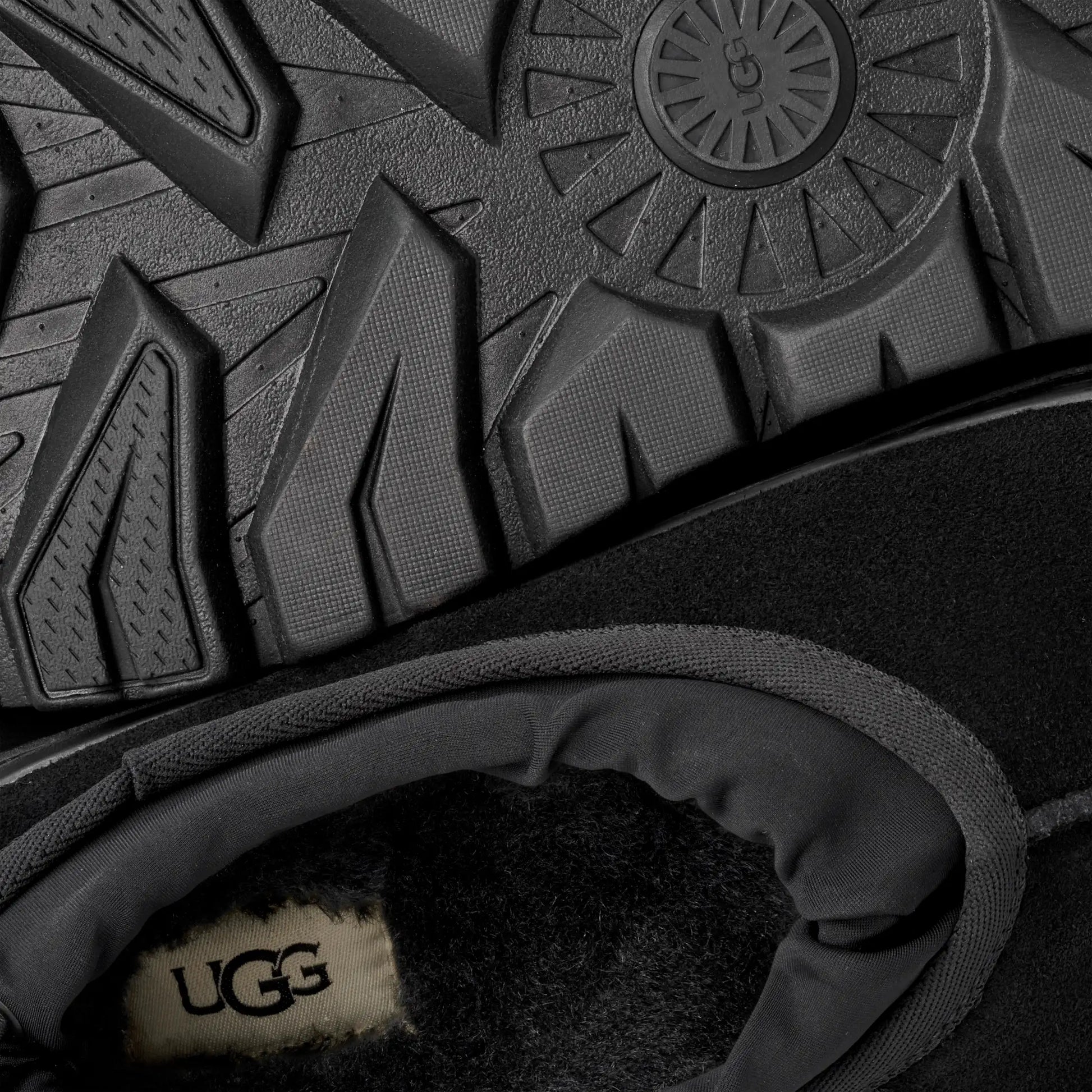UGG Tasman Weather Hybrid Slip-On for Men Black / Black