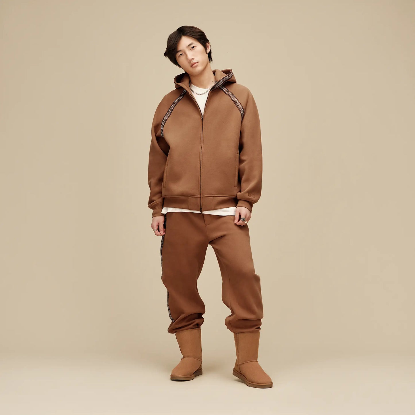 UGG Tasman Full-Zip Jacket for Men Chestnut