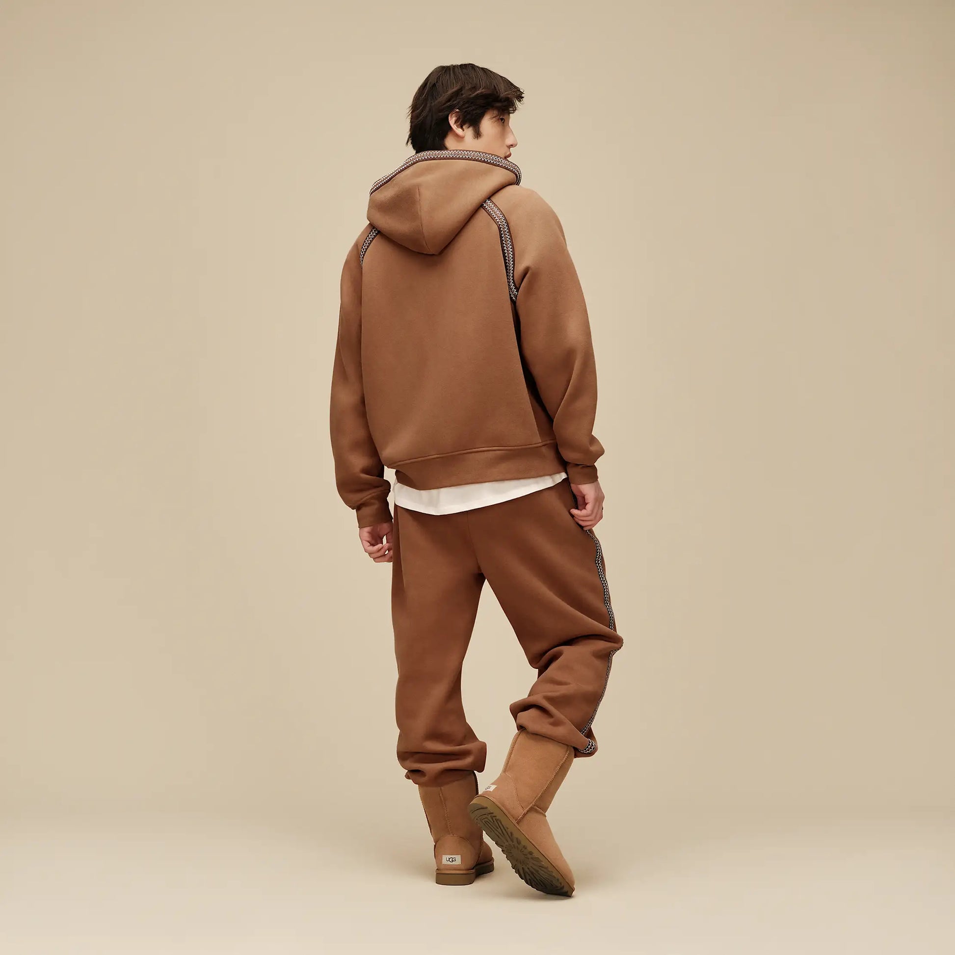 UGG Tasman Full-Zip Jacket for Men Chestnut