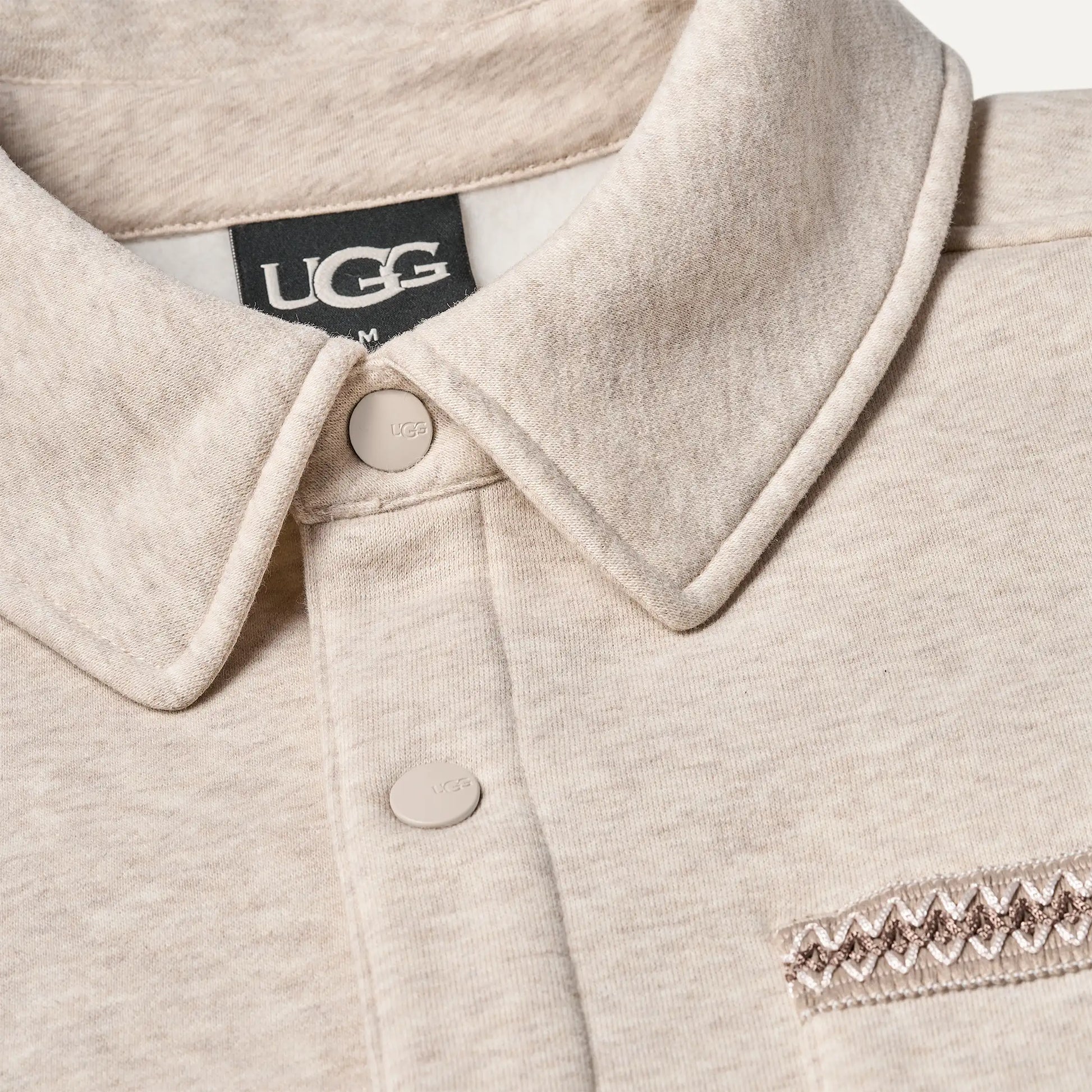 UGG Tasman Shirt Jacket for Men Caribou Heather