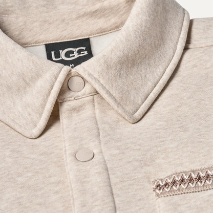 UGG Tasman Shirt Jacket for Men Caribou Heather
