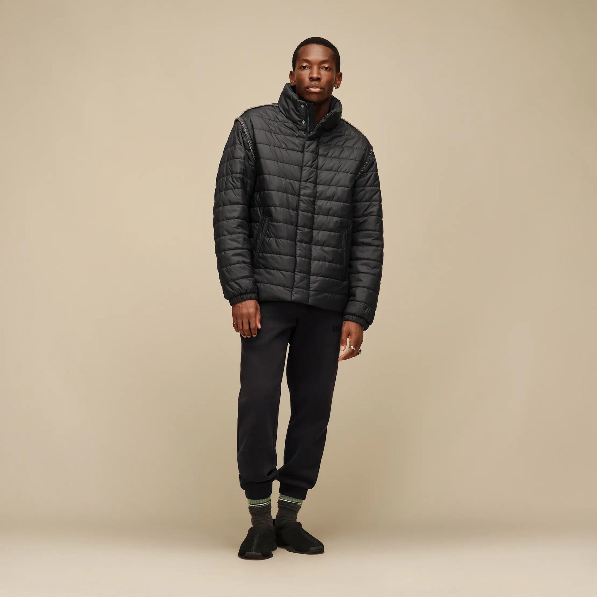 UGG Dray UGGbraid Zip Jacket for Men Ink