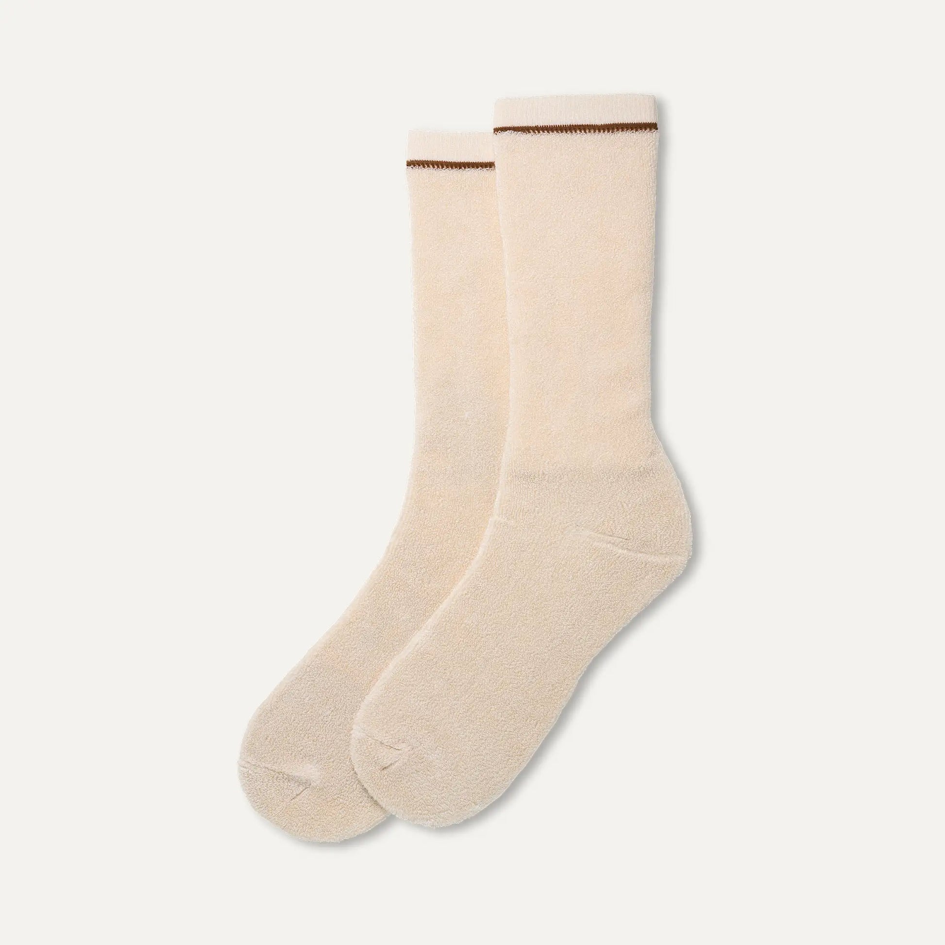 UGG Kyro Cozy Crew Sock for Men Marled Cream