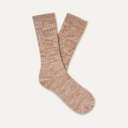 UGG Trey Rib Knit Cozy Sock 3 Pack for Men Tahoe Blue / Chestnut / Green Stone