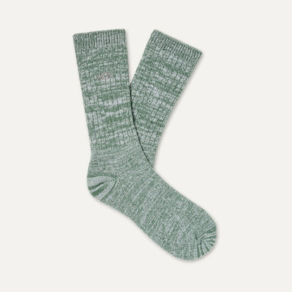 UGG Trey Rib Knit Cozy Sock 3 Pack for Men Tahoe Blue / Chestnut / Green Stone