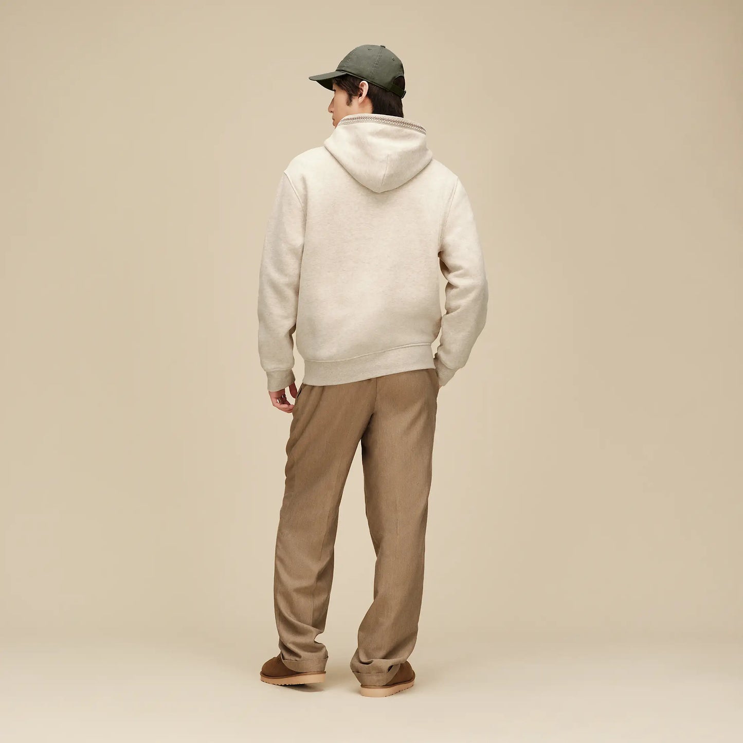 UGG Tasman Hoodie for Men Caribou Heather