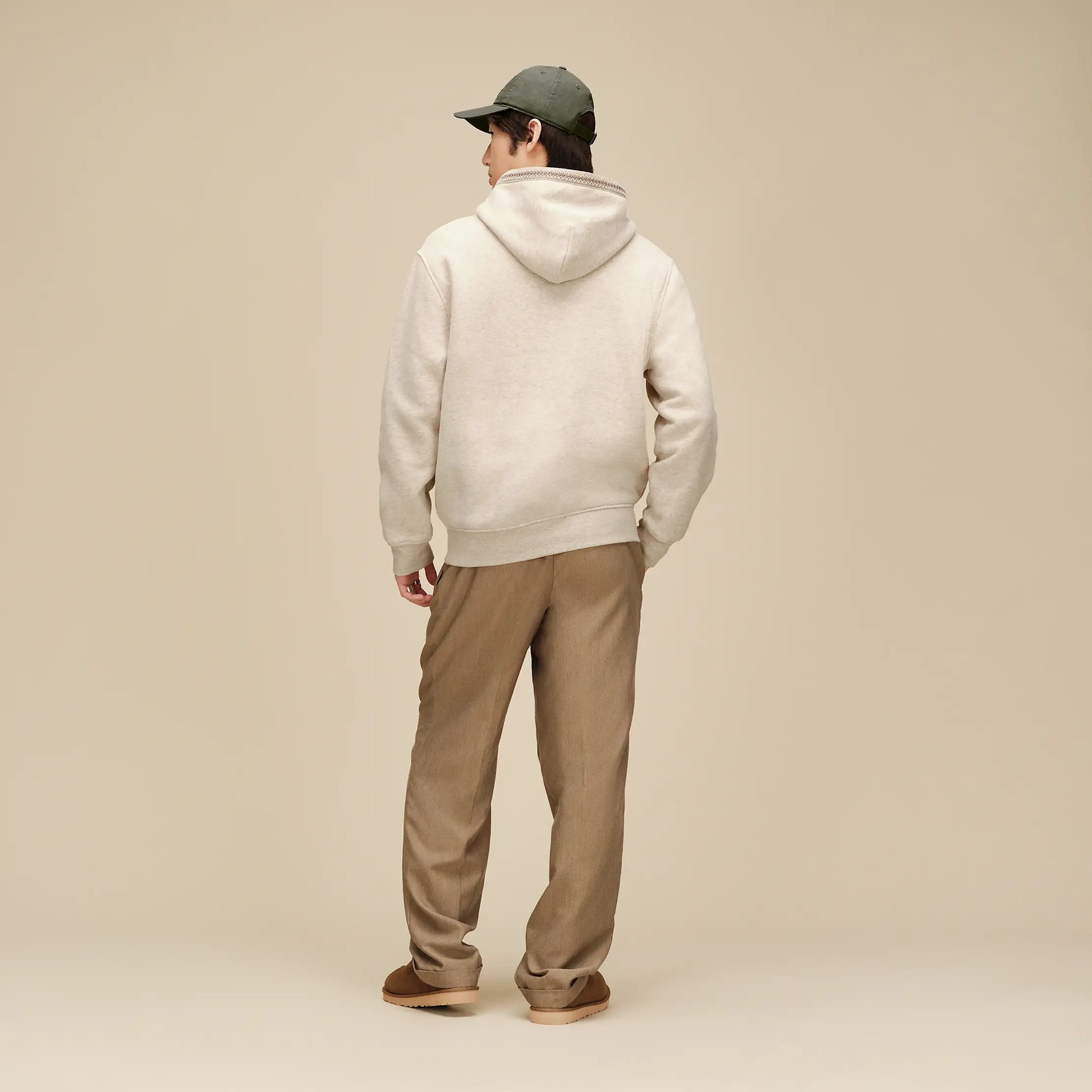 UGG Tasman Hoodie for Men Caribou Heather