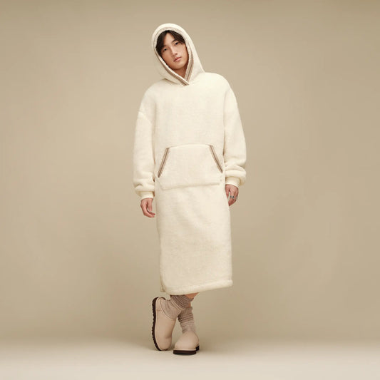 UGG UGGfluff Oversized Hoodie for Women Cream