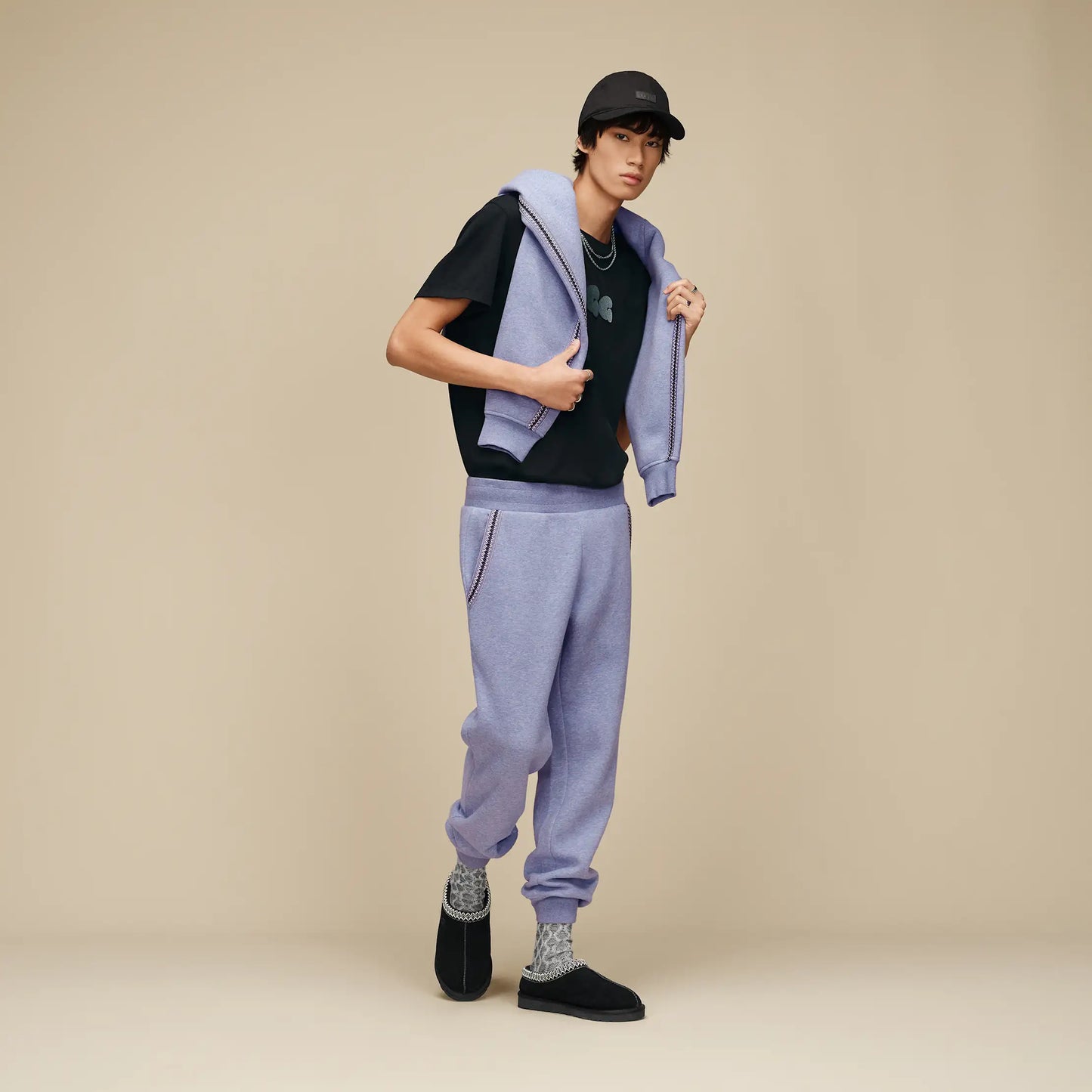 UGG Men's Tasman Jogger Dusted Iris Heather