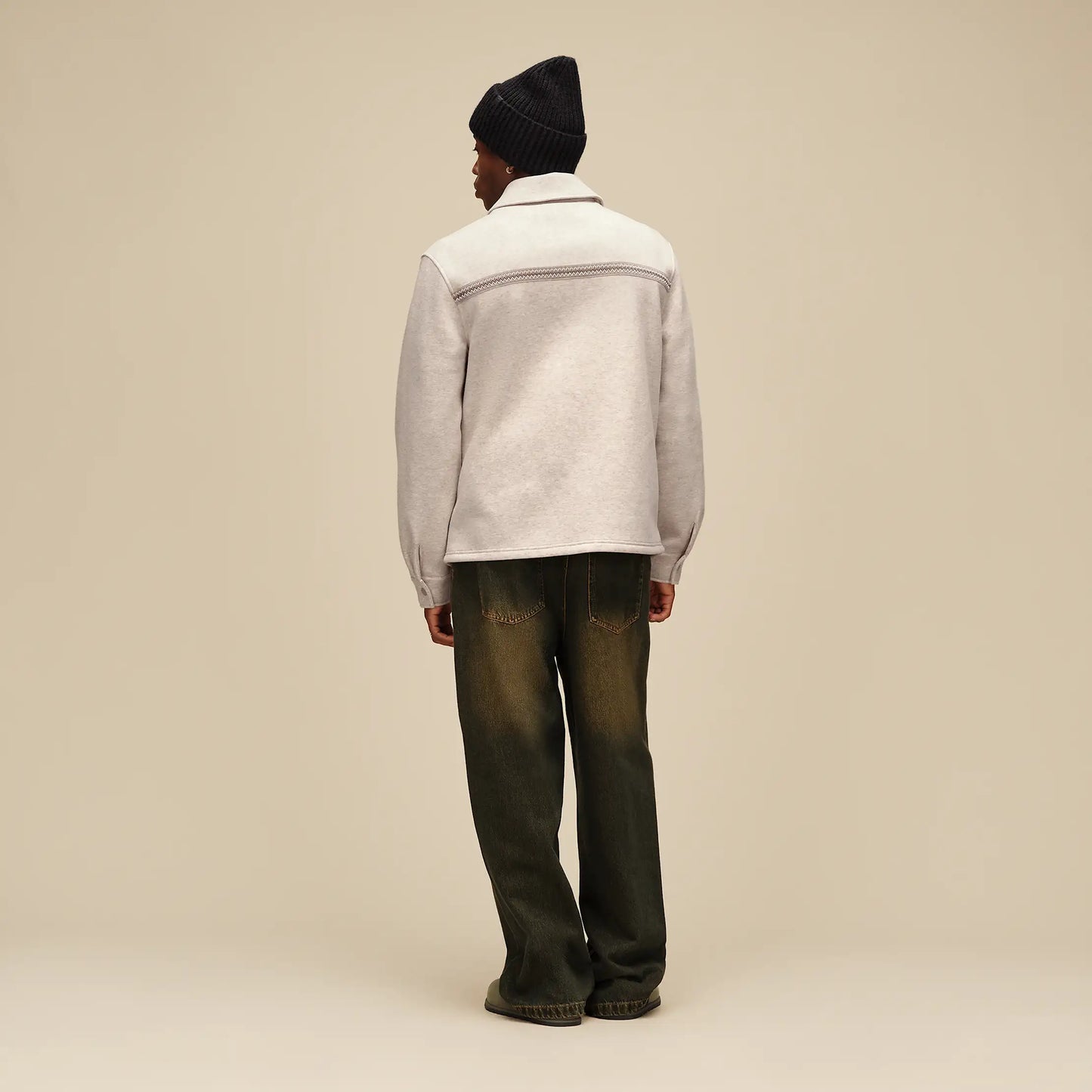 UGG Tasman Shirt Jacket for Men Caribou Heather