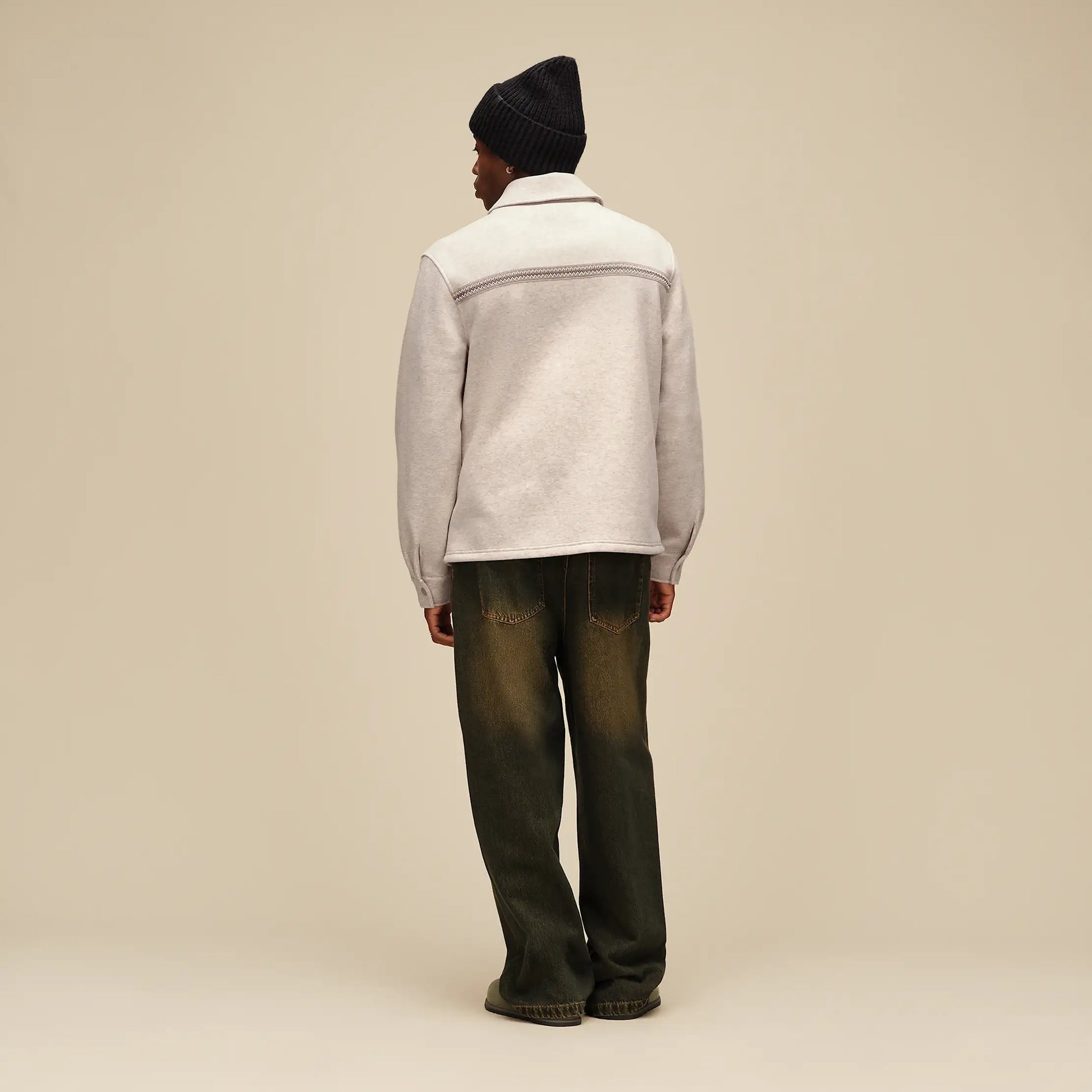 UGG Tasman Shirt Jacket for Men Caribou Heather