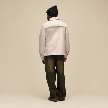 UGG Tasman Shirt Jacket for Men Caribou Heather