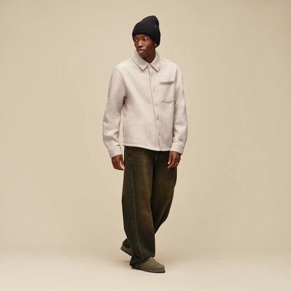 UGG Tasman Shirt Jacket for Men Caribou Heather