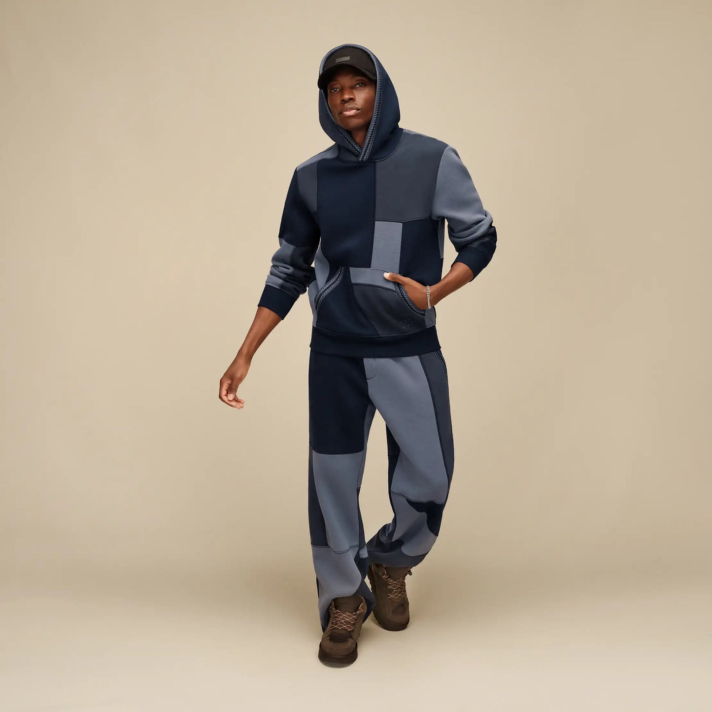 UGG Tasman Colorblock Hoodie for Men Mariner Multi