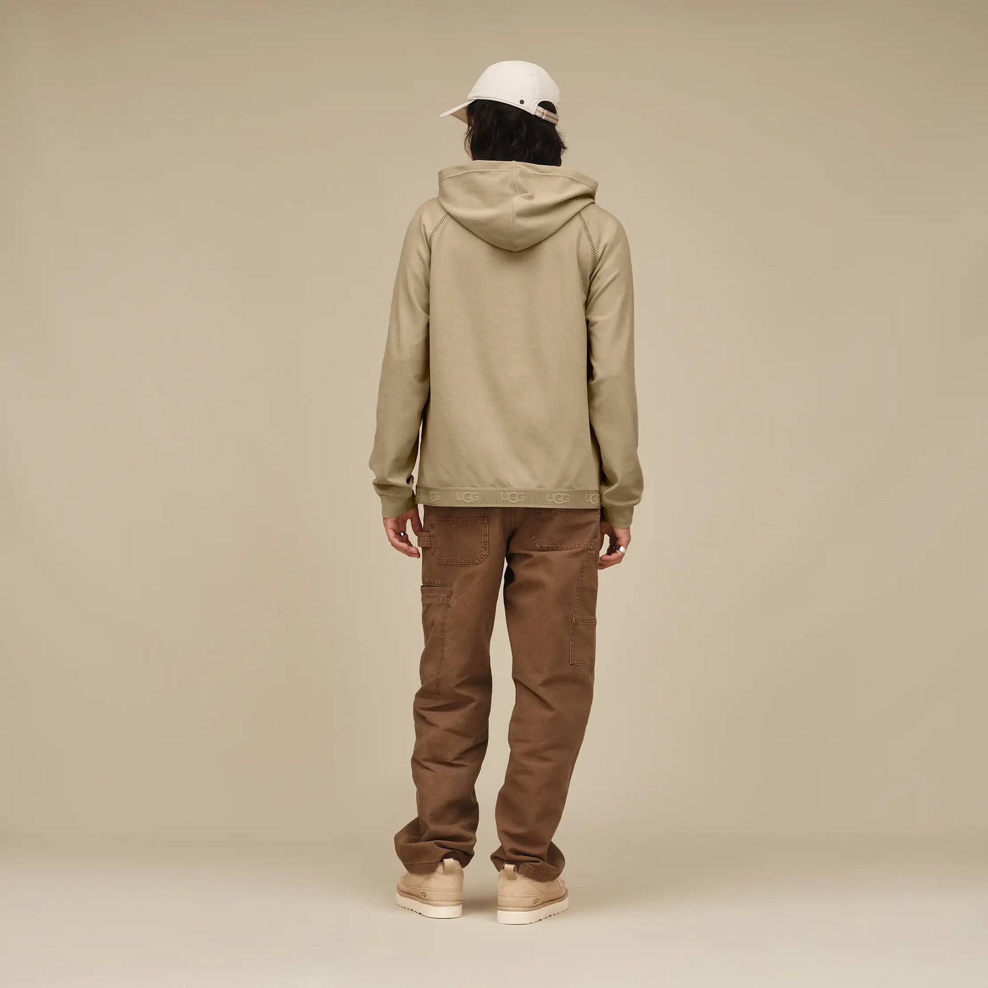 UGG Marcellus Hoodie for Men Cobble Grey