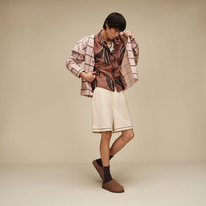 UGG Jaxtyn Short for Men Cream