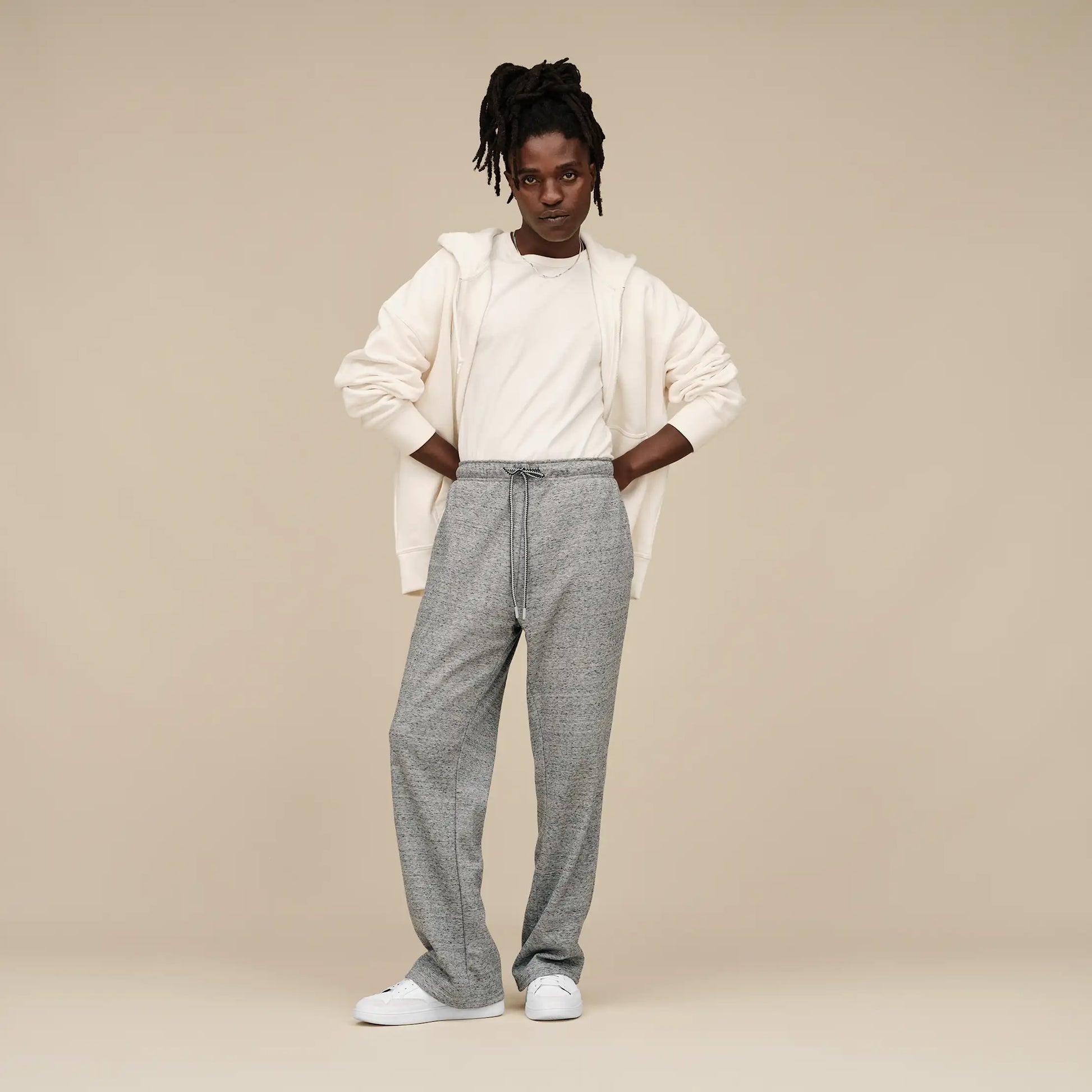 UGG Sylvan Straight Leg Pant for Men Grey Heather