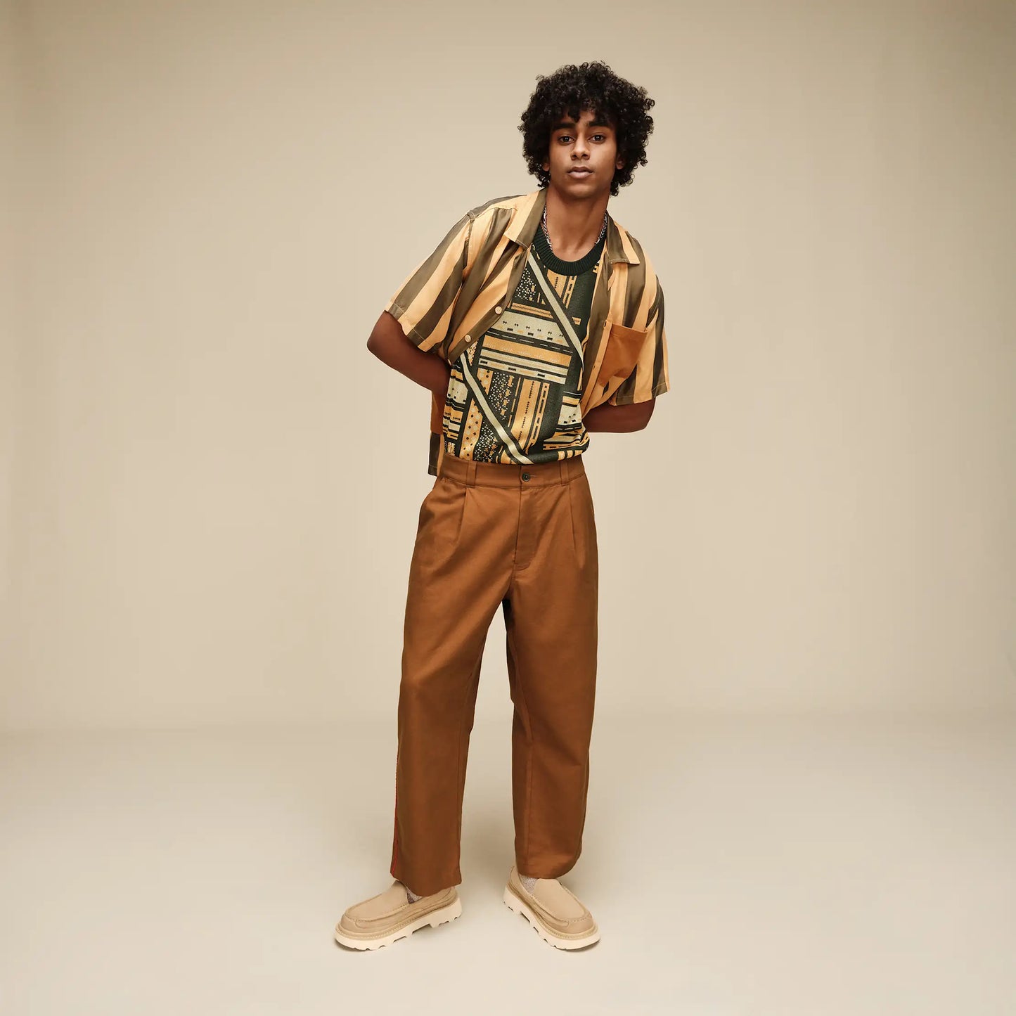 UGG Ryaan Pant for Men Brown Mustard
