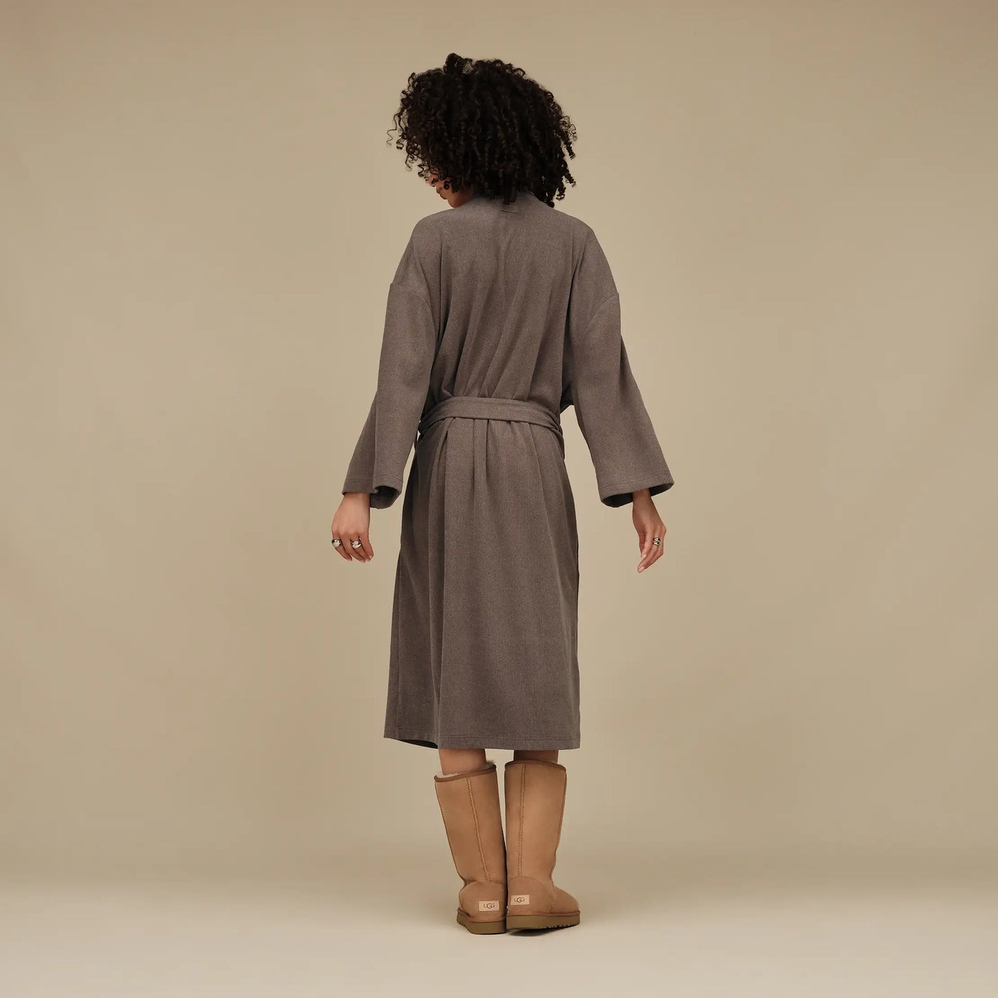UGG Theron Robe for Men Oyster Brown