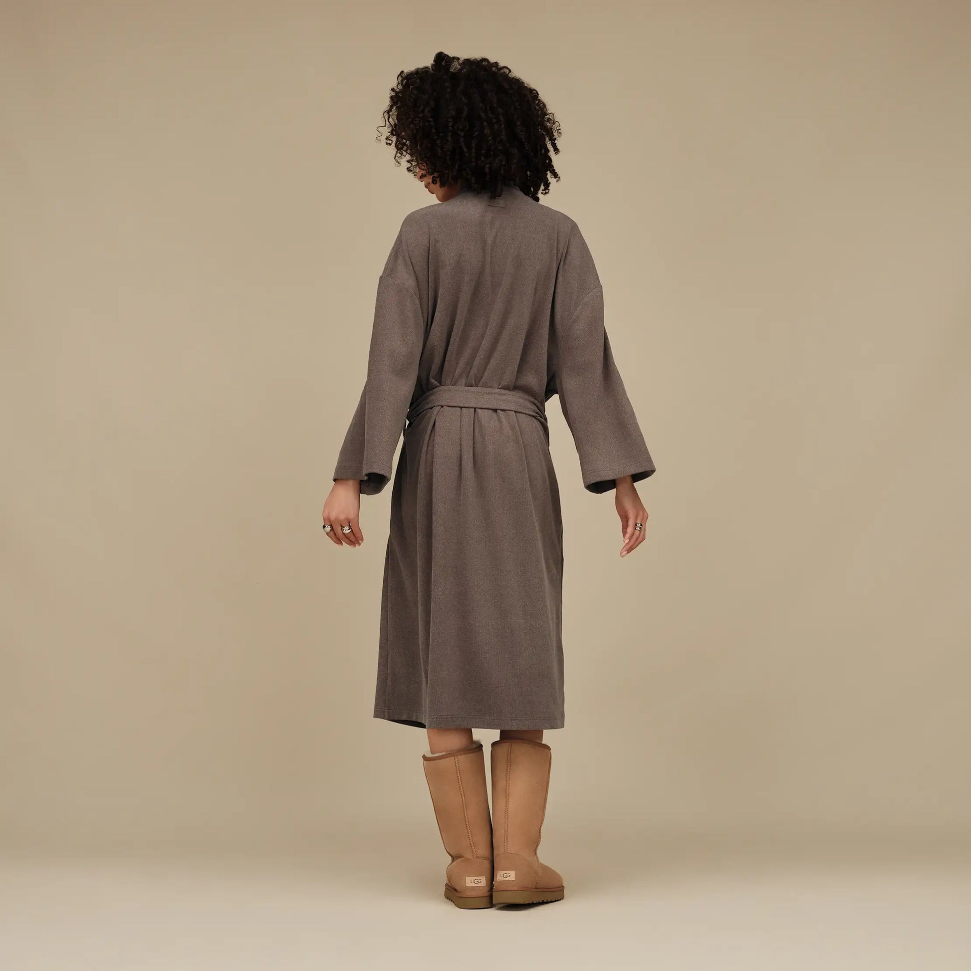 UGG Theron Robe for Men Oyster Brown