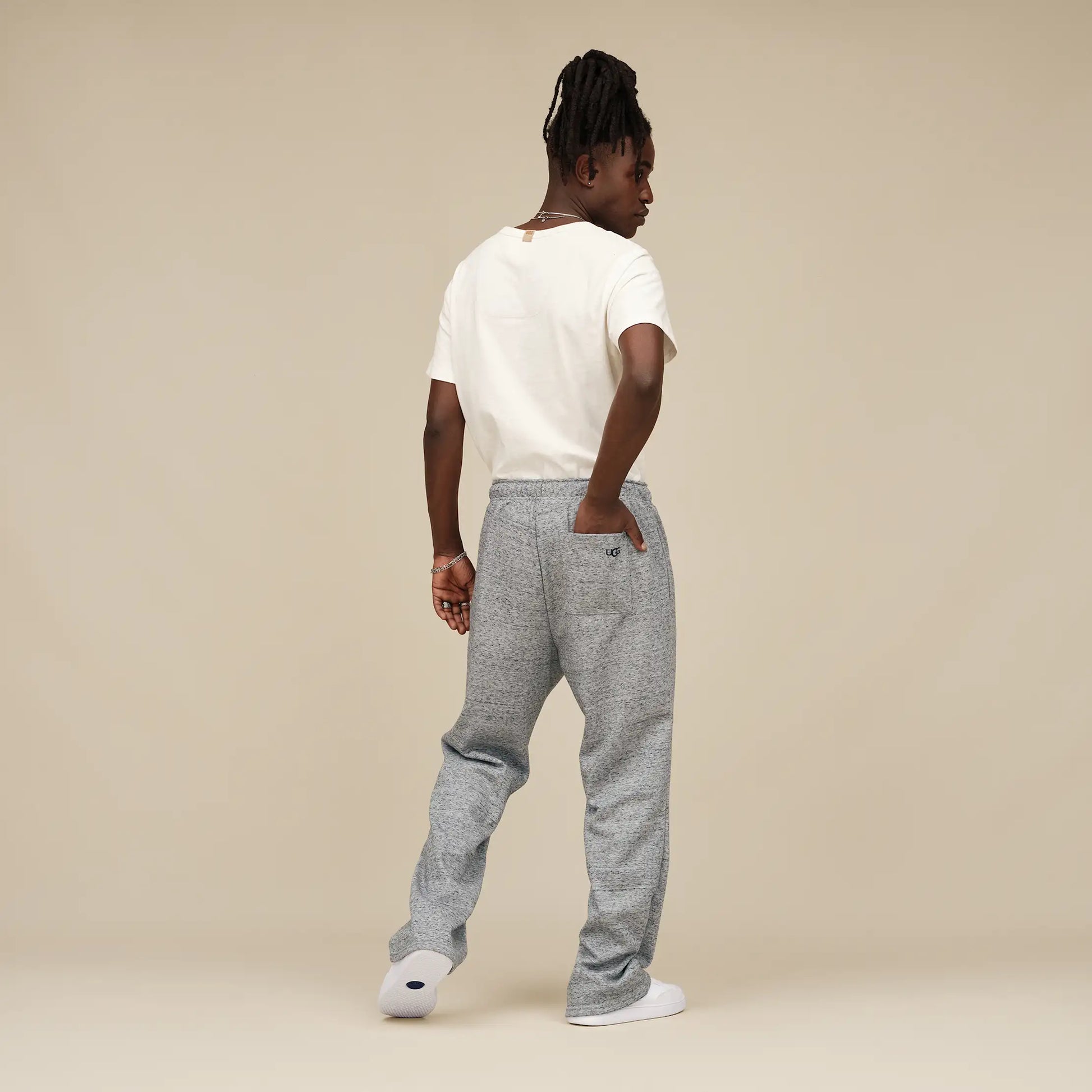 UGG Sylvan Straight Leg Pant for Men Grey Heather