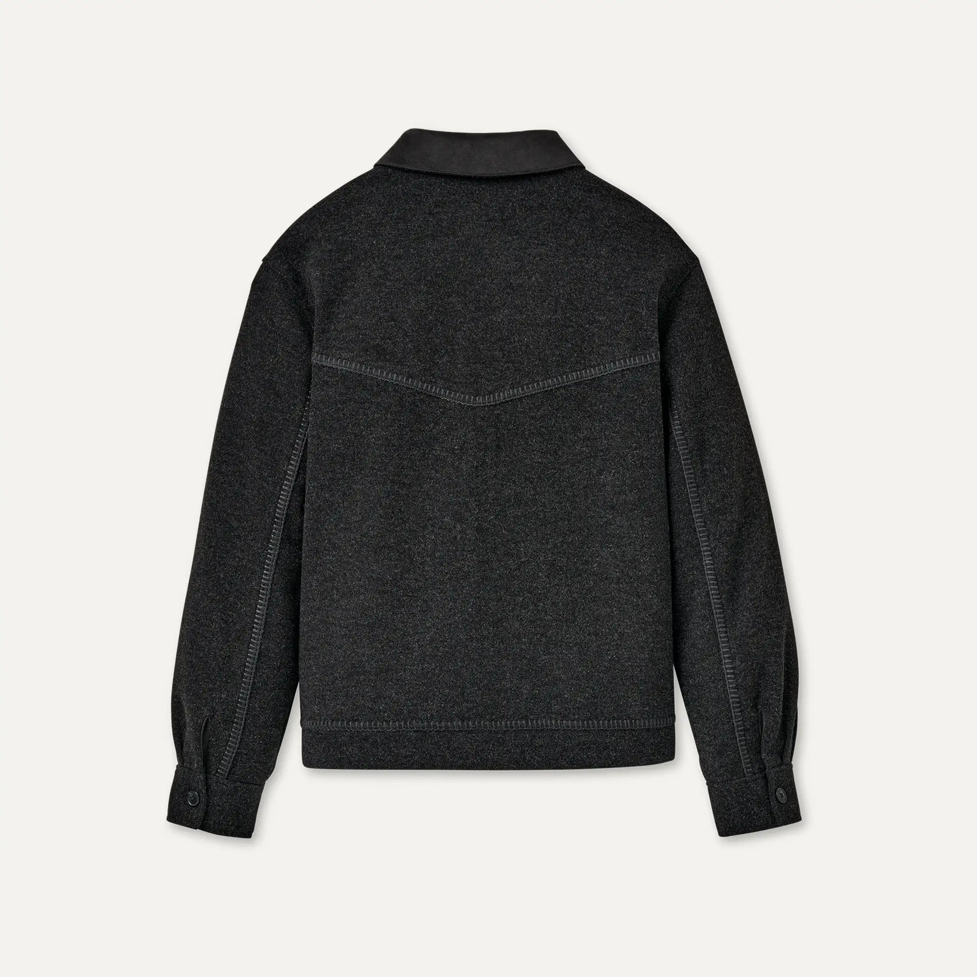 UGG Baylin Full-Zip Jacket for Men Black Heather