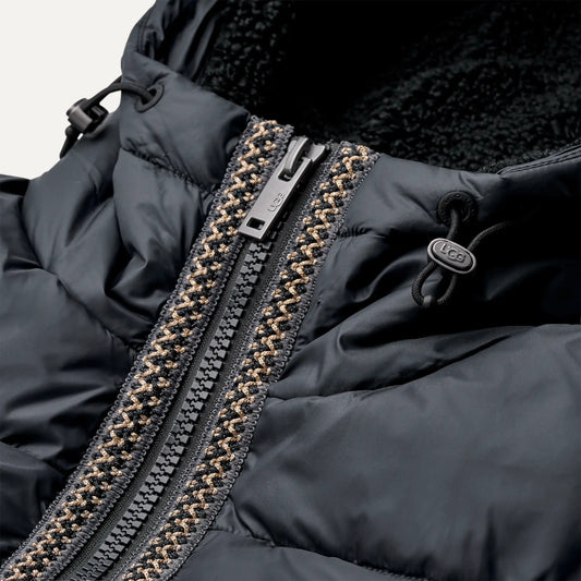 UGG Xayden UGGbraid Puffer Jacket for Men Black