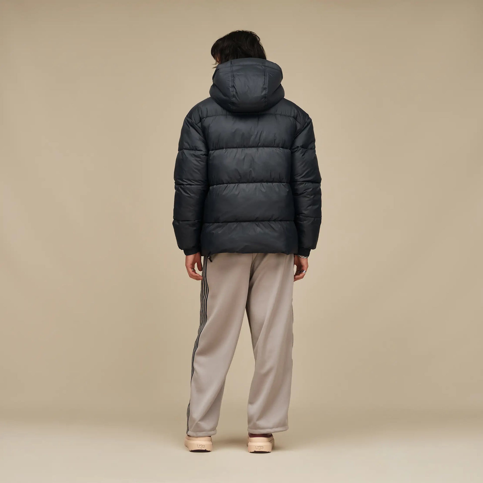 UGG Xayden UGGbraid Puffer Jacket for Men Black