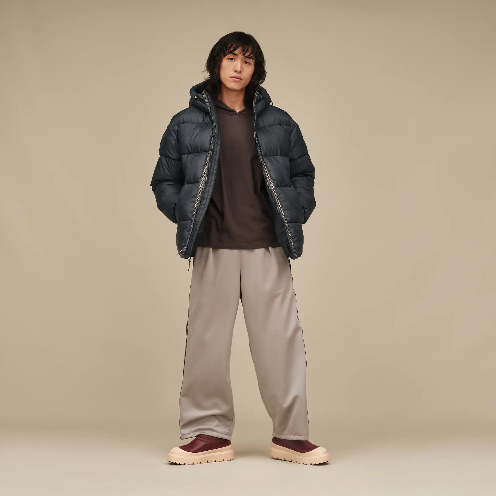 UGG Xayden UGGbraid Puffer Jacket for Men Black