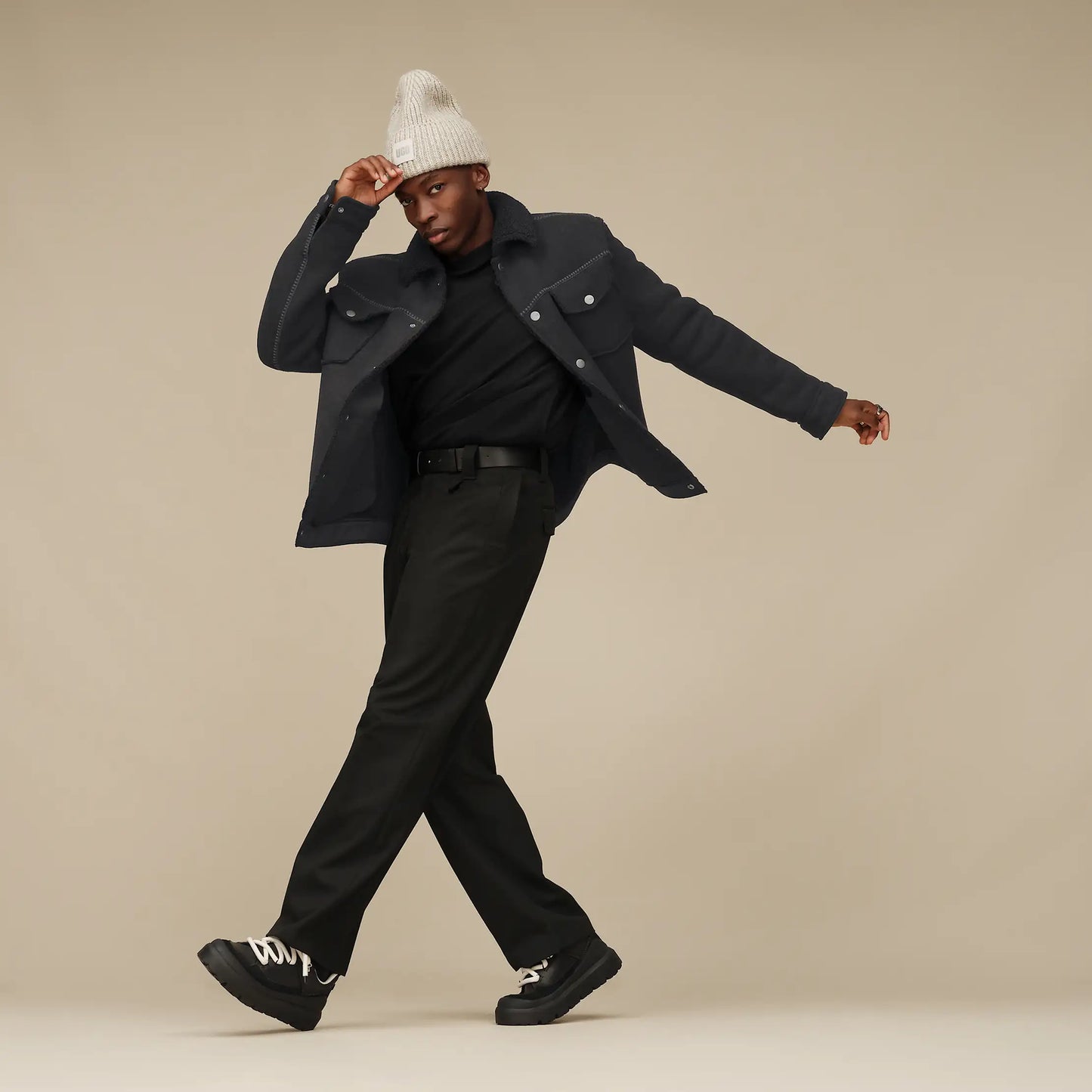 UGG Janson UGGfluff Jacket II for Men Black