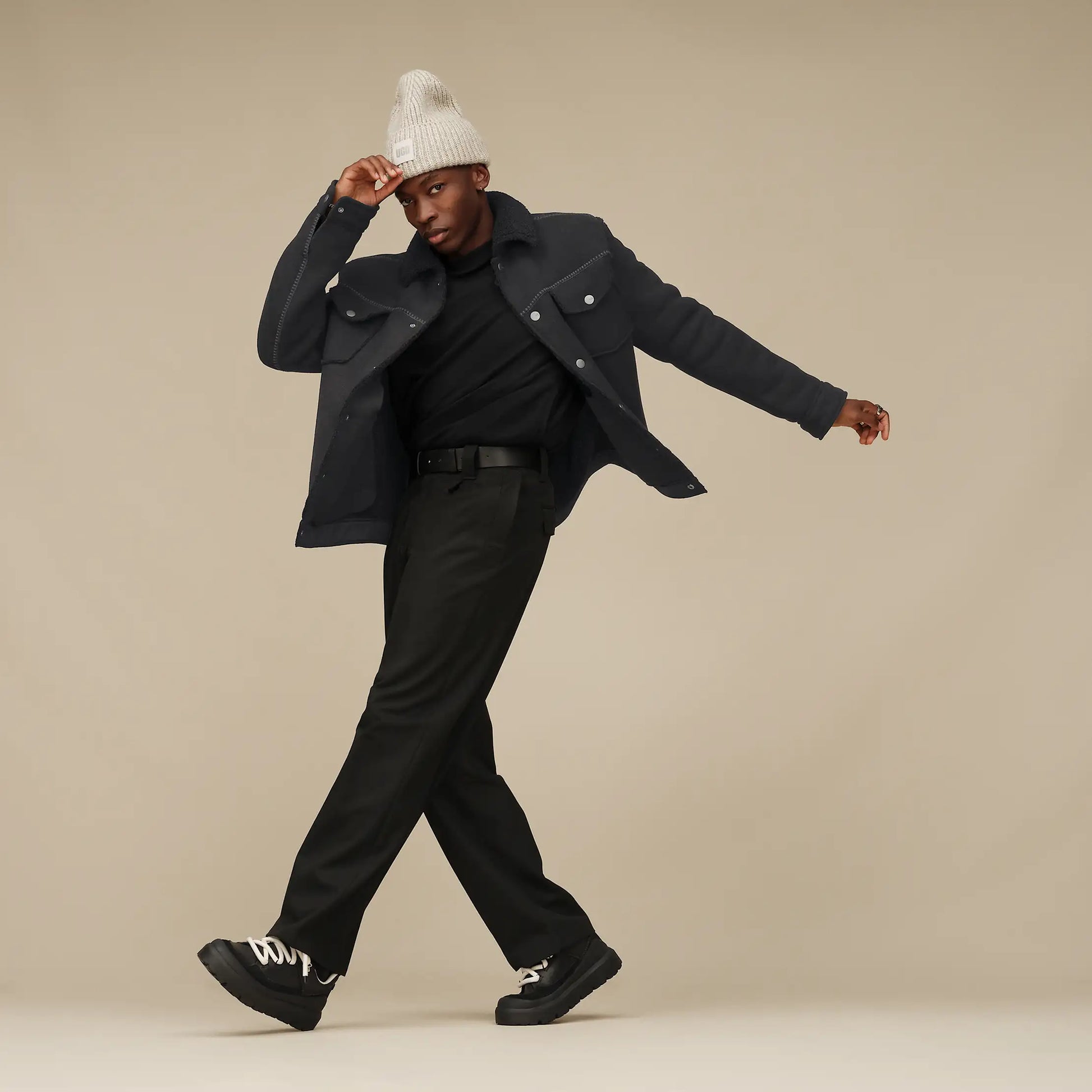 UGG Janson UGGfluff Jacket II for Men Black