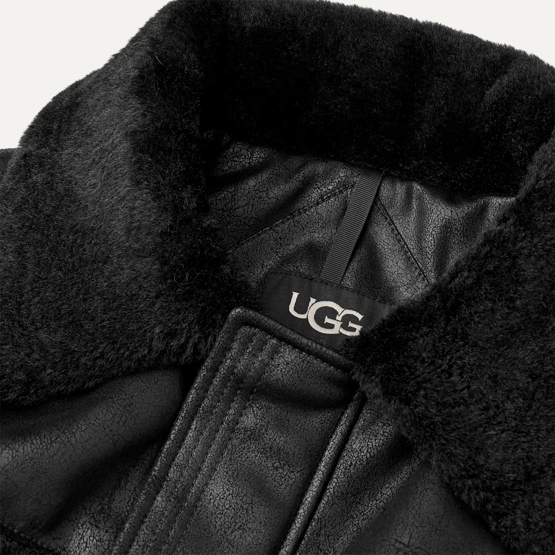 UGG Thayden LuxeFluff Jacket for Men Black